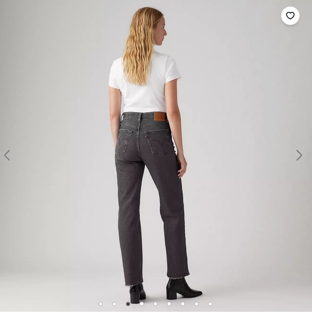 Levi's Ribcage Straight Ankle Jeans - 30x27 NWT - Picture 5 of 6